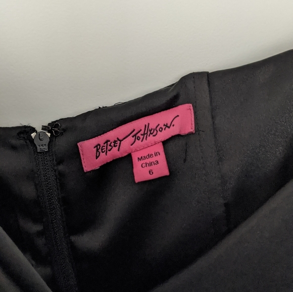 NWOT BETSEY JOHNSON LONG SEQUIN GOWN - Picture 2 of 5